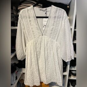 Zara Melissa Dress in White XS